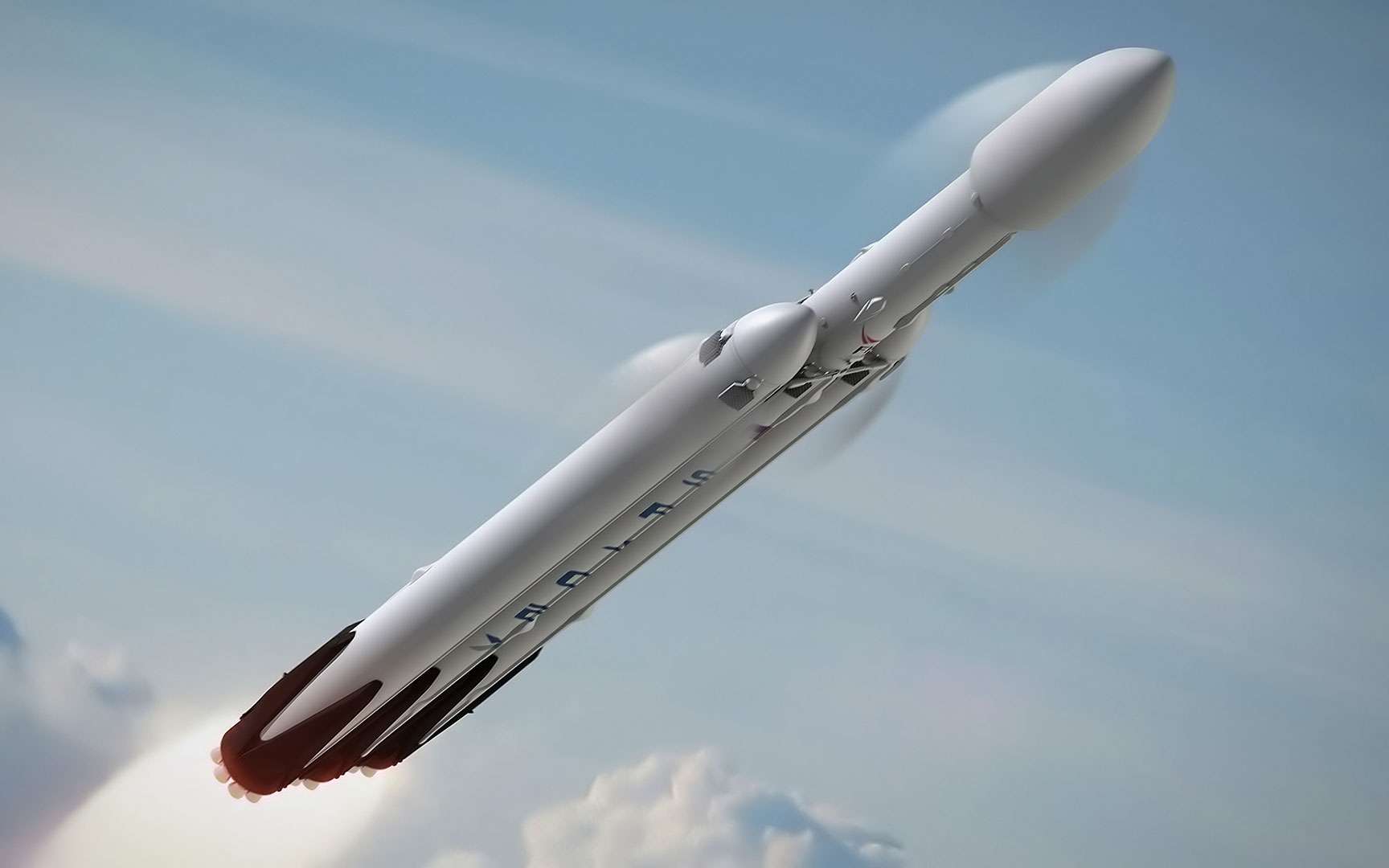 Falcon Heavy Le Lanceur Lourd Et R Utilisable De Spacex