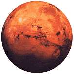 Du peroxyde d'hydrogène dans l'atmosphère de Mars