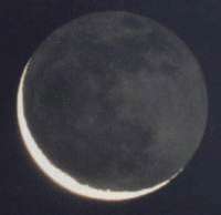 Observez la lumière cendrée de la Lune Observez la lumière cendrée de la Lune