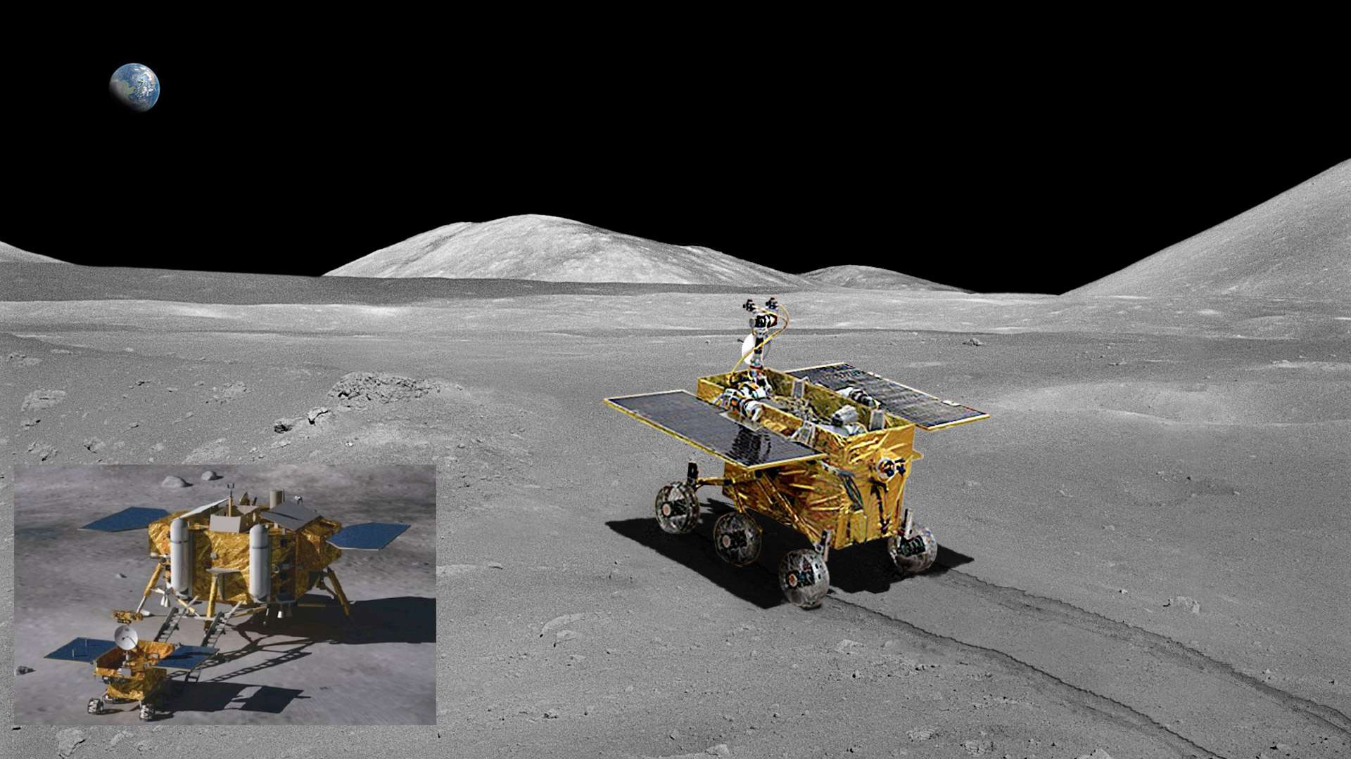 En bref : Chang'e 3 emporte un rover chinois vers la Lune