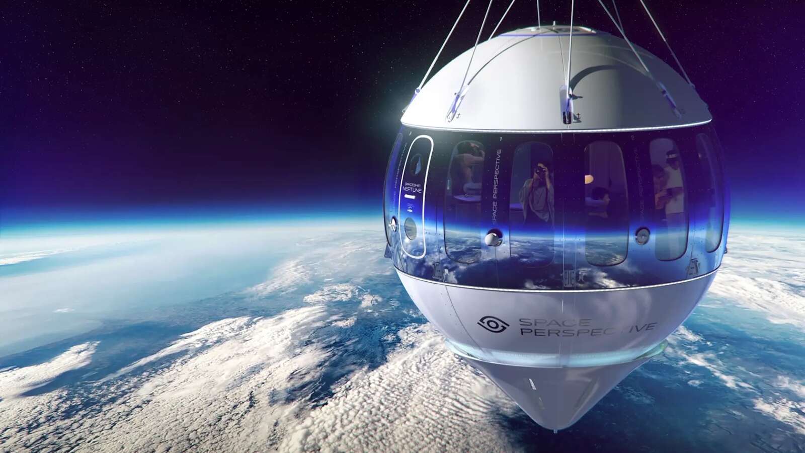 A startup company unveils its capsule for amazing and luxurious trips to the gates of space