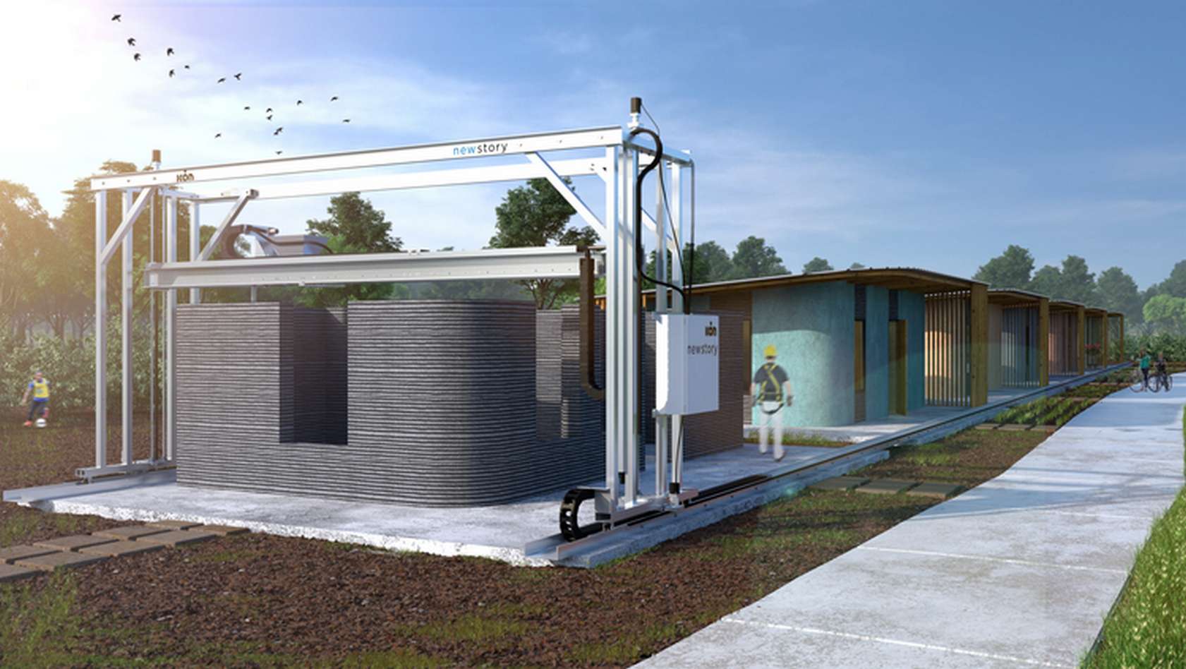 Humanistic Supersonic speed Discriminatory Impression 3D : une maison fabriquée en 24 heures pour moins de 3.500 euros