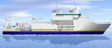 Un nouveau Pourquoi pas ? à Saint-Nazaire Le navire océanographique de l'Ifremer le "Pourquoi pas ?"Crédit : Alstom Marine