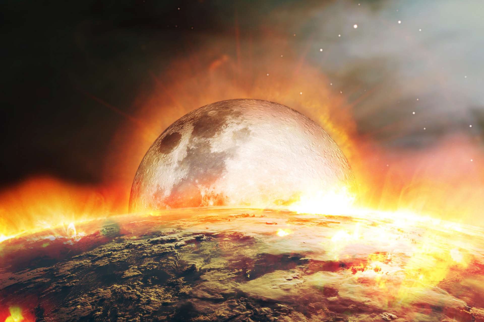 Film Lune Qui Secrase Sur La Terre Moonfall : que se passerait-il si la Lune s'écrasait sur la Terre ?