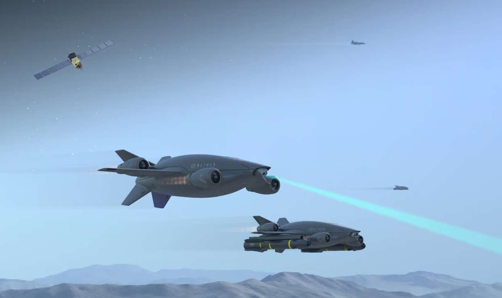 Regarder la vidéo Une moto volante se transforme en drone militaire redoutable
