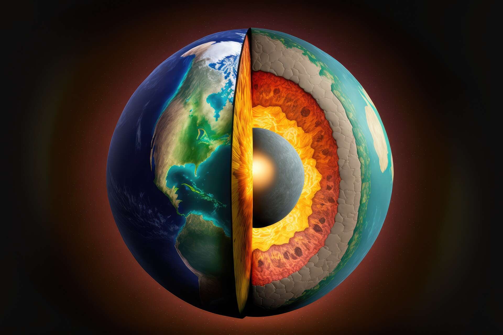 Pourquoi le noyau terrestre estil solide