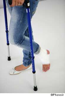 Entorse : les symptômes d'une blessure fréquente chez le sportif L'entorse est une blessure courante, qui touche beaucoup de sportifs. © Phovoir