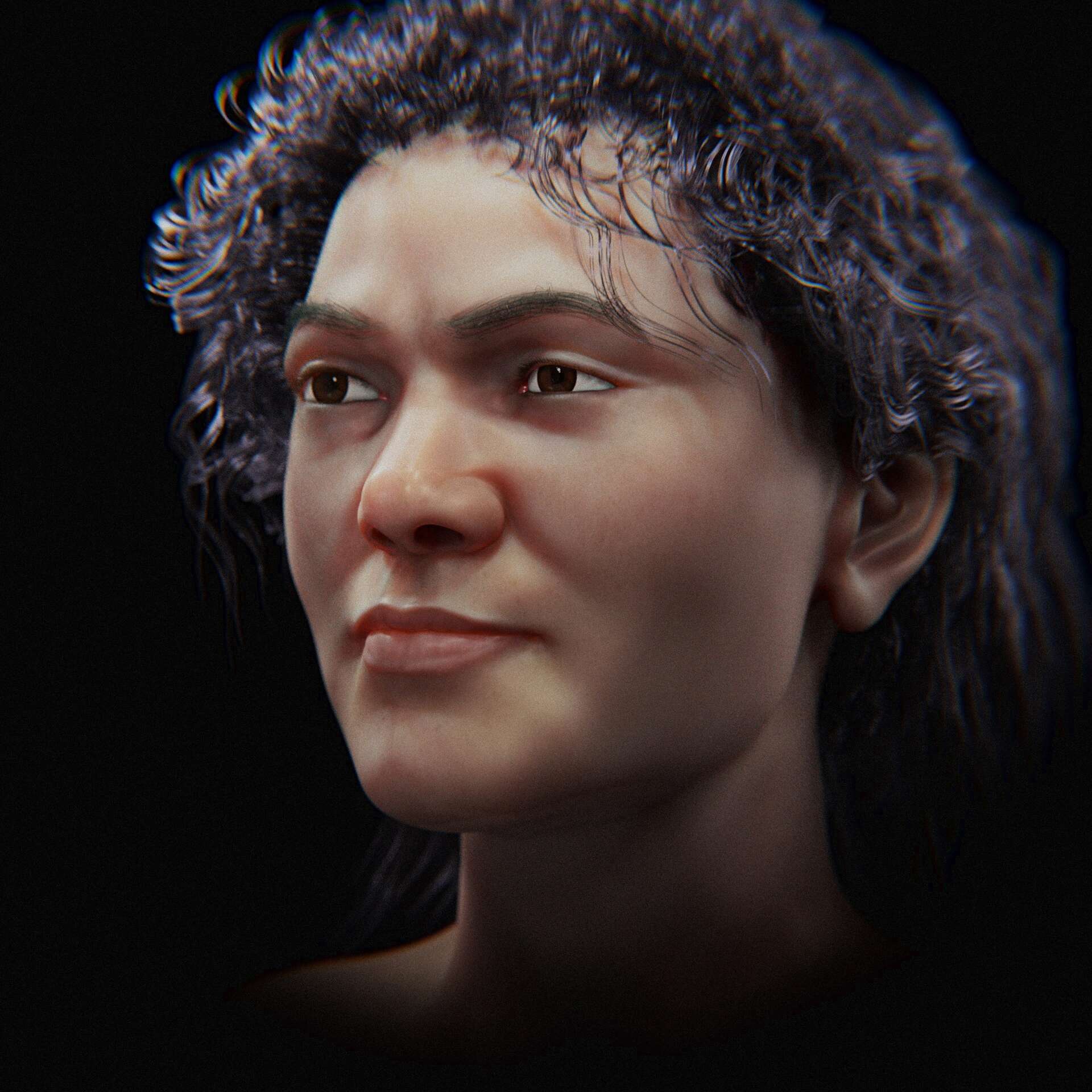 Des Scientifiques Ont Reconstitu Le Visage D une Femme Qui A V cu Il Y 