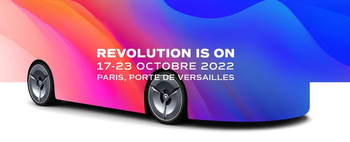 L'affiche du Mondial de L'Auto 2022. © Mondial de l'Auto