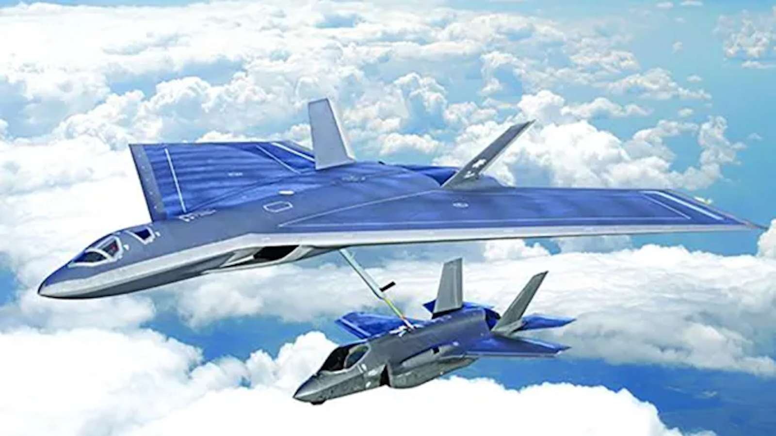 Regarder la vidéo Cet avion sera le futur ravitailleur furtif de l’US Air Force