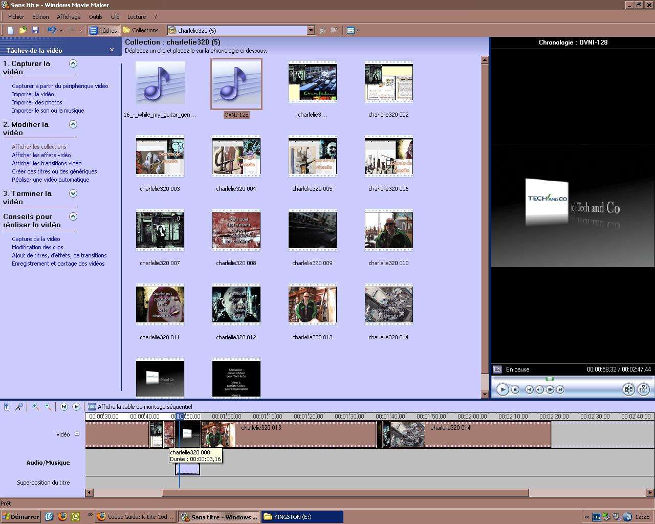 Windows Movie Maker Mettre Un Fond Sonore Dans Un Montage Video