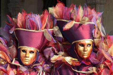 Au Carnaval de Venise, la fête est à l'honneur. © David Pin/Flickr, Licence Creative Common (by-nc-sa 2.0)