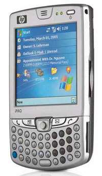 Focus sur les smartphones EDGE ou 3G Le smartphone HP iPaq 6515