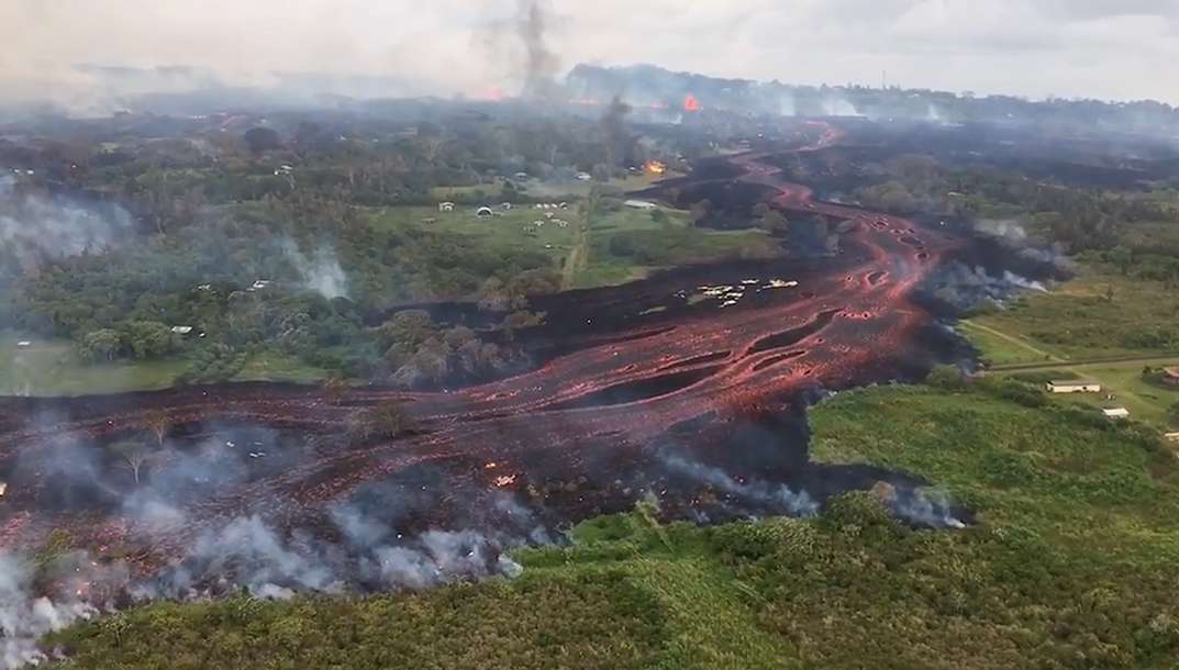 eruption du volcan kilauea un spectacle de plus en plus intense