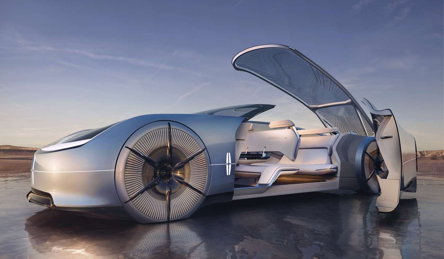 Lincoln Model L100 Concept : cette voiture autonome futuriste remplace le volant par un échiquier