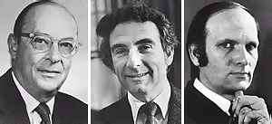 Après les supraconducteurs, les superisolants ! John Bardeen, Leon Cooper, J. Robert Schrieffer. Crédit : Université Warwick