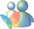 Logo MSN Messenger (crédit : Microsoft)
