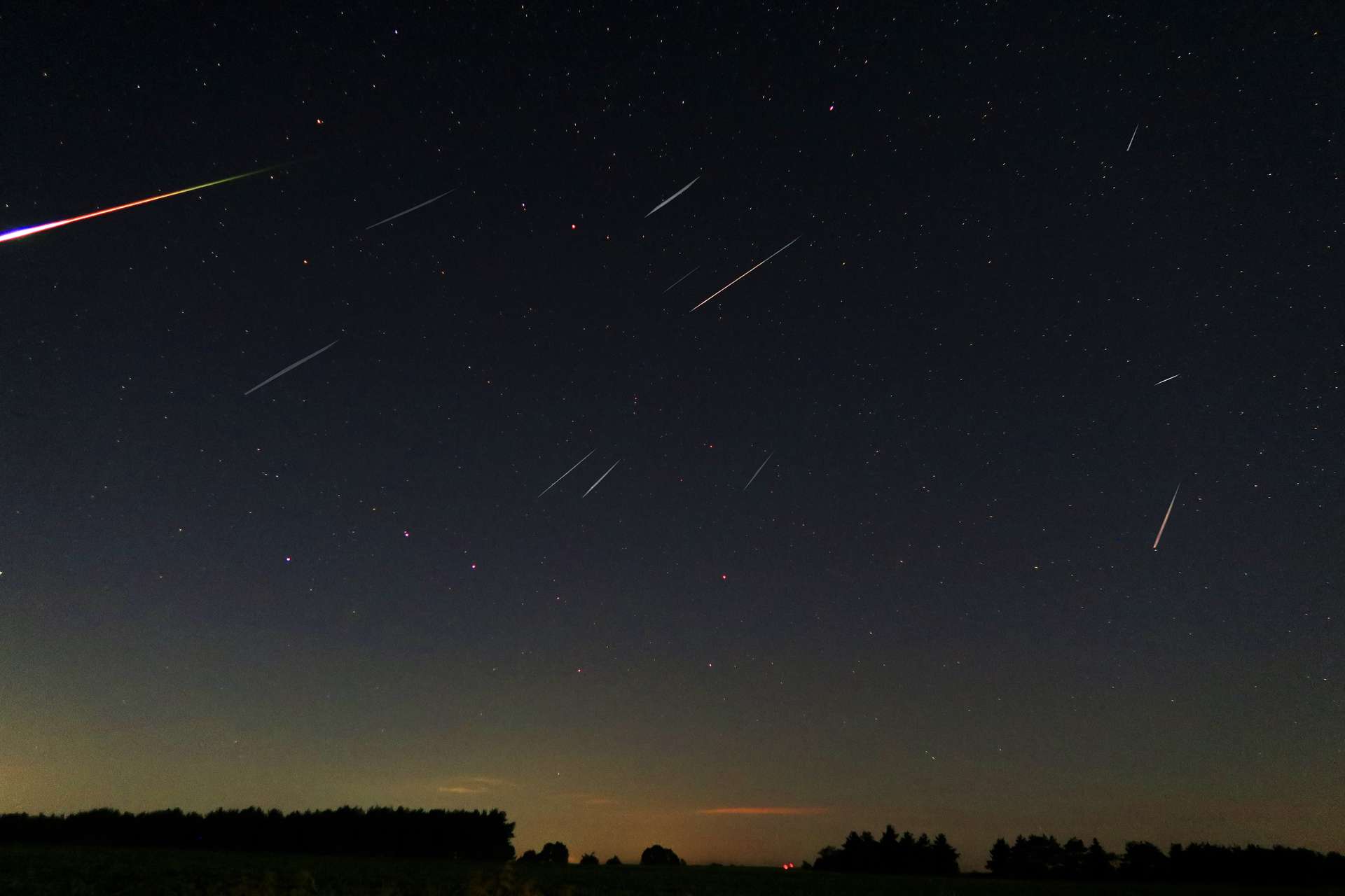 étoiles Filantes Les Plus Belles Images Des Perséides 2018