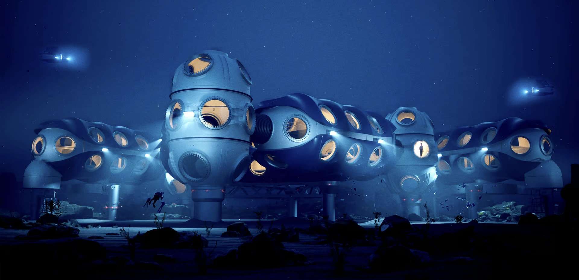 This company builds underwater residences and aims to “Permanent Human presence” under the sea from 2027
