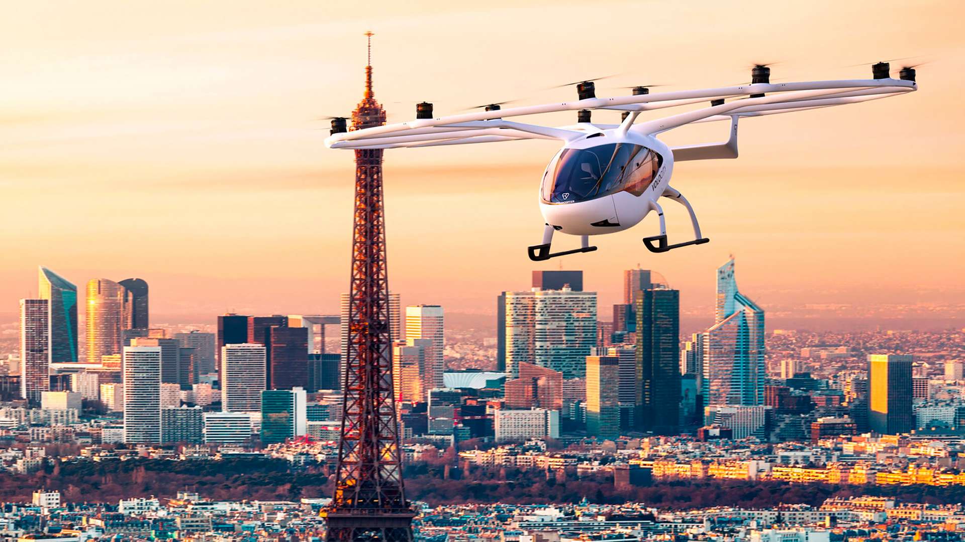 Paris sera la première ville au monde à expérimenter des taxis volants lors des Jeux olympiques