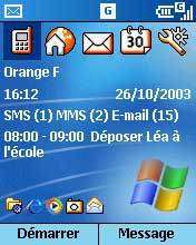 Windows Mobile 2003 : nouveau logiciel pour les téléphones portables Windows Mobile 2003 : nouveau logiciel pour les téléphones portables