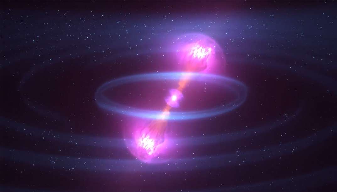 Sursauts gamma : des collisions d'étoiles à neutrons illuminent l'Univers