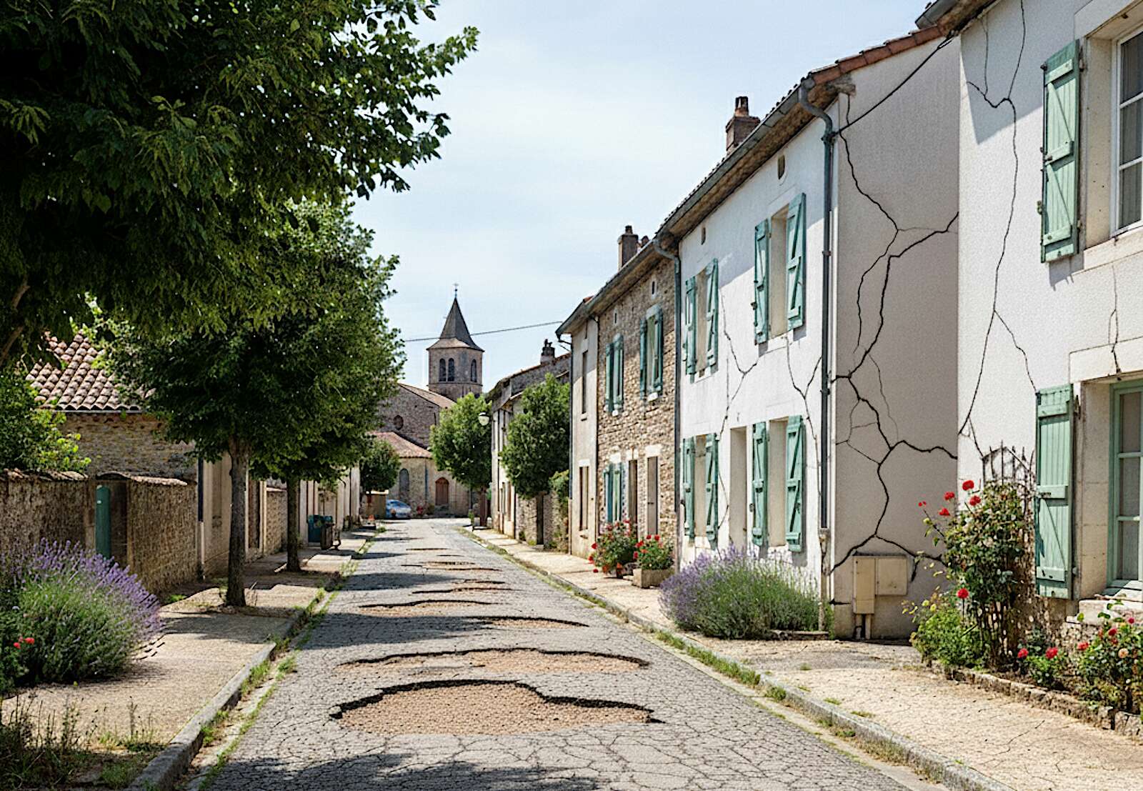 Un nouvel indicateur révèle où et quand les maisons françaises vont se fissurer