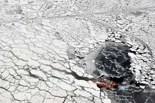 La surface de la banquise de l'Arctique a-t-elle battu un record minimum ? © US Ecological Survey, Flickr, cc by 2.0