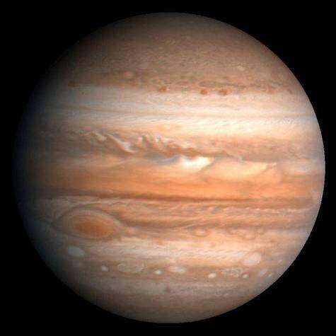 La planète Jupiter.