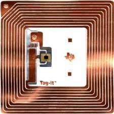 RFID 2.0 : des puces ou des ordinateurs ? Puce RFID. Crédit Texas Instruments