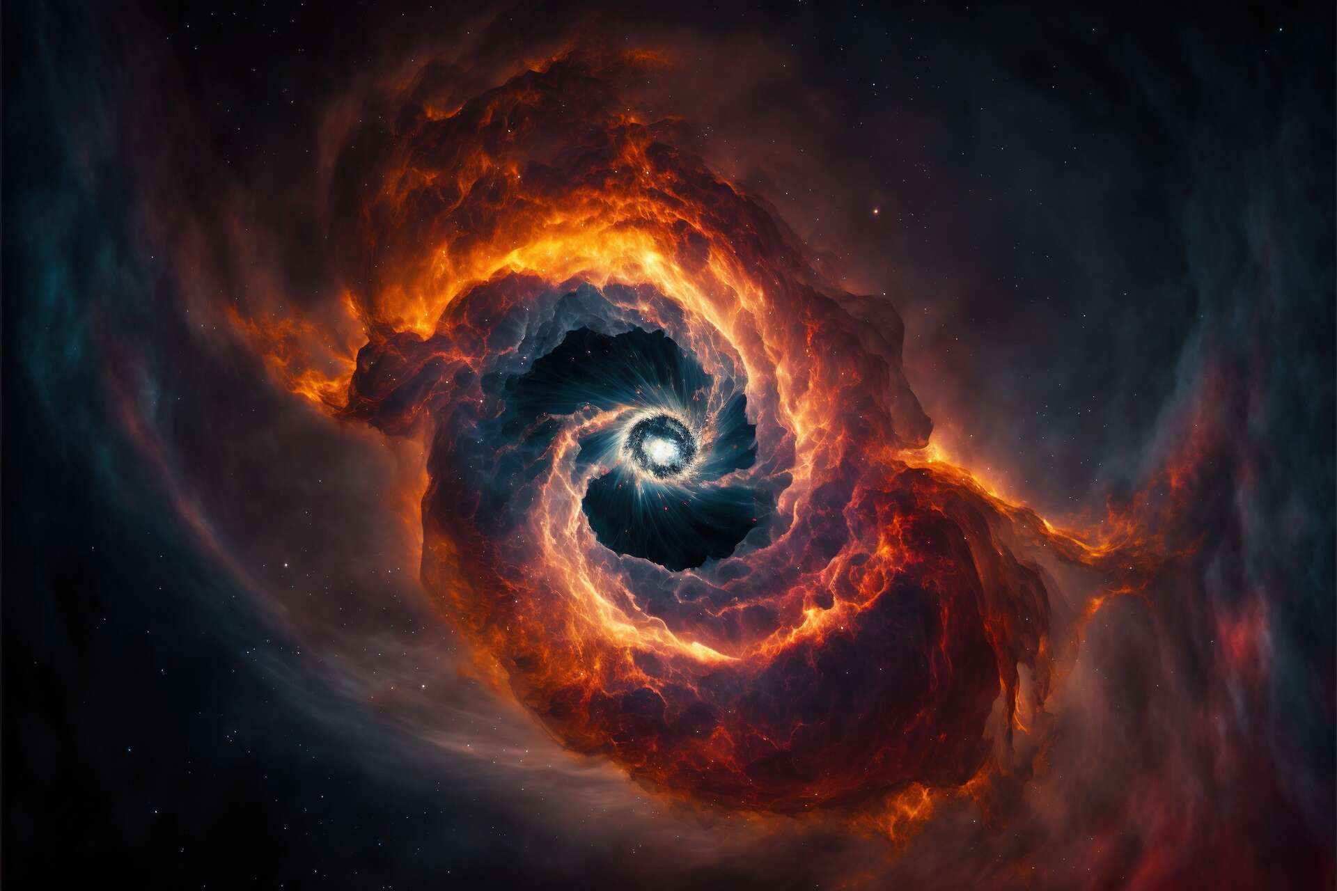 Per la prima volta sono stati osservati bracci a spirale attorno a una stella gigante in formazione