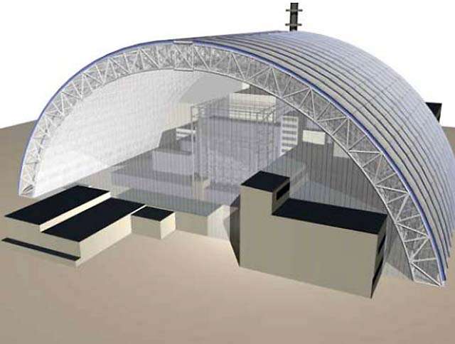 Le devenir du site de Tchernobyl construction du nouveau