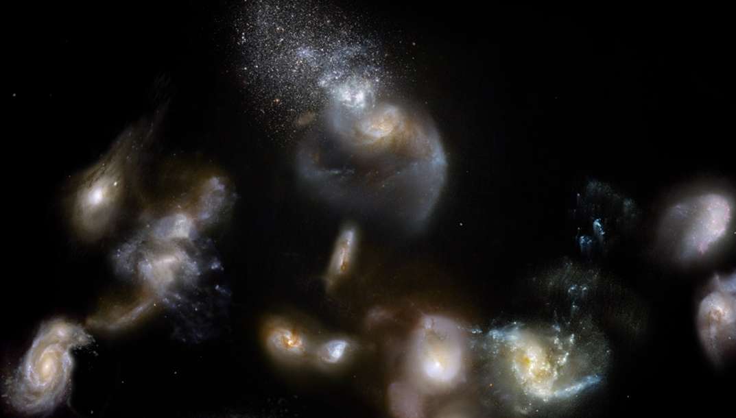 Amas de galaxies : carambolages cosmiques aux confins de l'univers