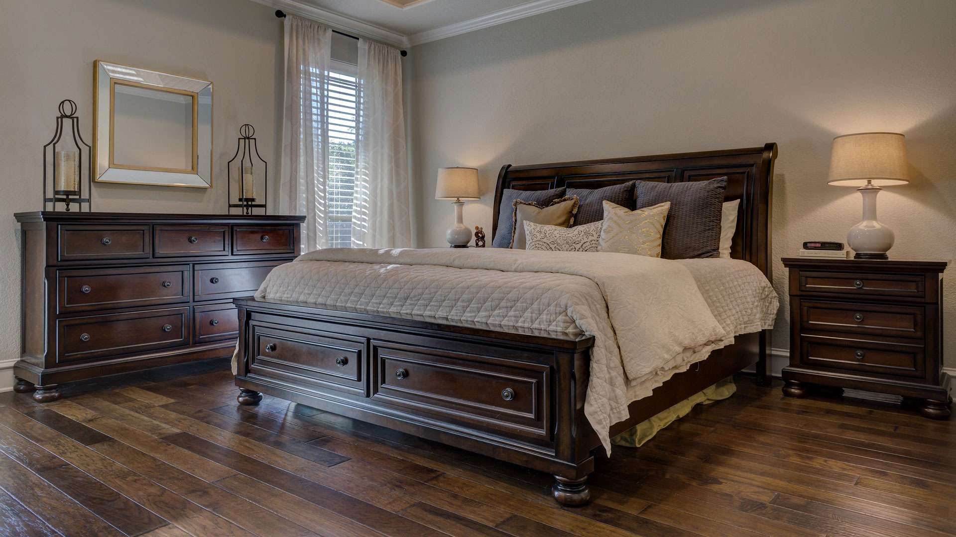 Une chambre rustique ? Photos Futura