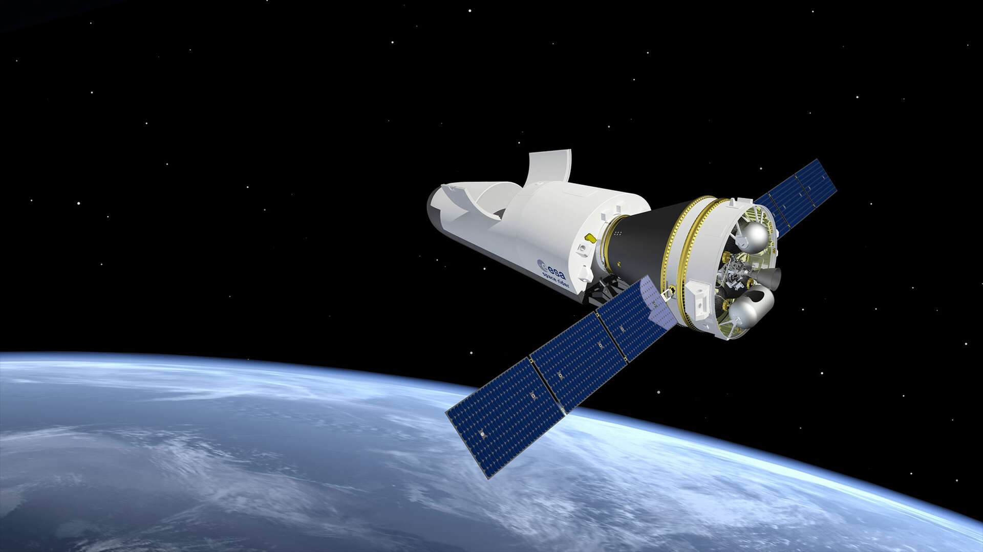 Définition Space Rider Drone spatial Avion spatial Véhicule de