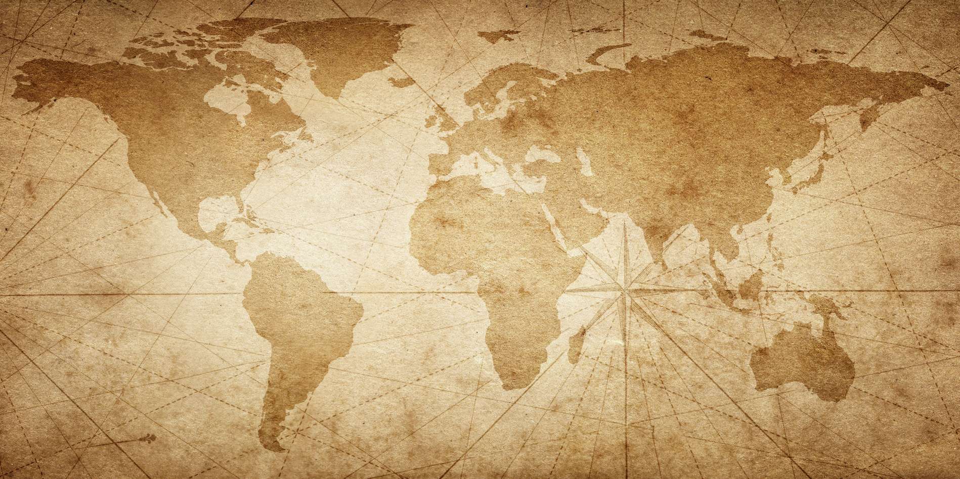 NOTRE HISTOIRE - Carte Monde - Mappemonde - Planisphère