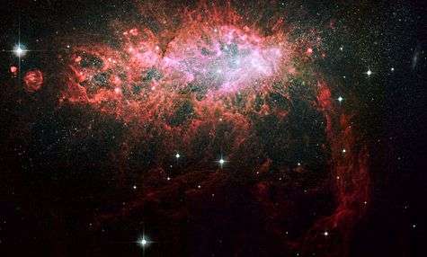 NGC 1569. Crédit Nasa/Hubble