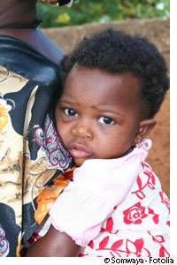Dans le monde, la mortalité infantile a baissé 8,8 millions d'enfants n'atteignent pas leur sixième année. Parmi eux, 3,5 millions meurent durant leur première année. © Somwaya/Fotolia