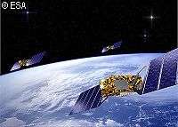 GALILEO : l'Union européenne et l'Inde concluent un accord Galileo - vue d'artiste