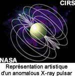 Nouvelle classe d'objets cosmiques Crédit : CIRS/NASA