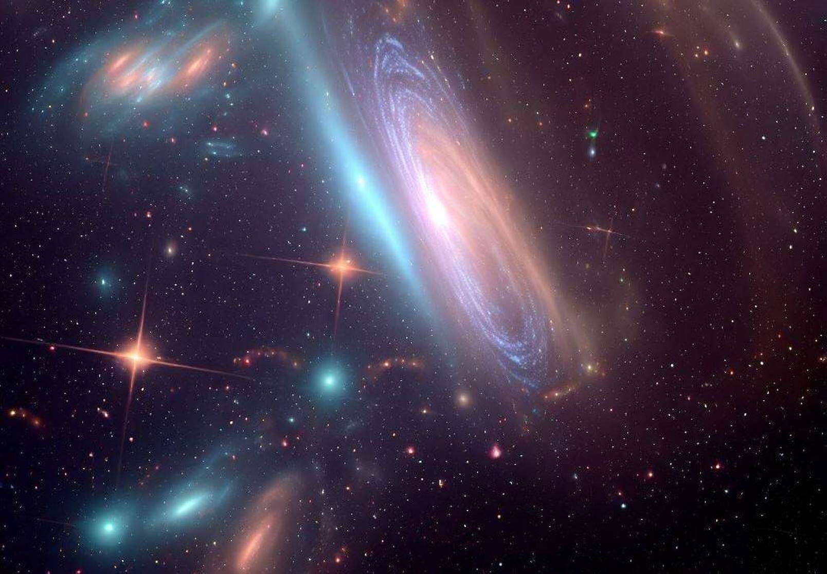 Galassie massicce possono nascere da fluttuazioni quantistiche