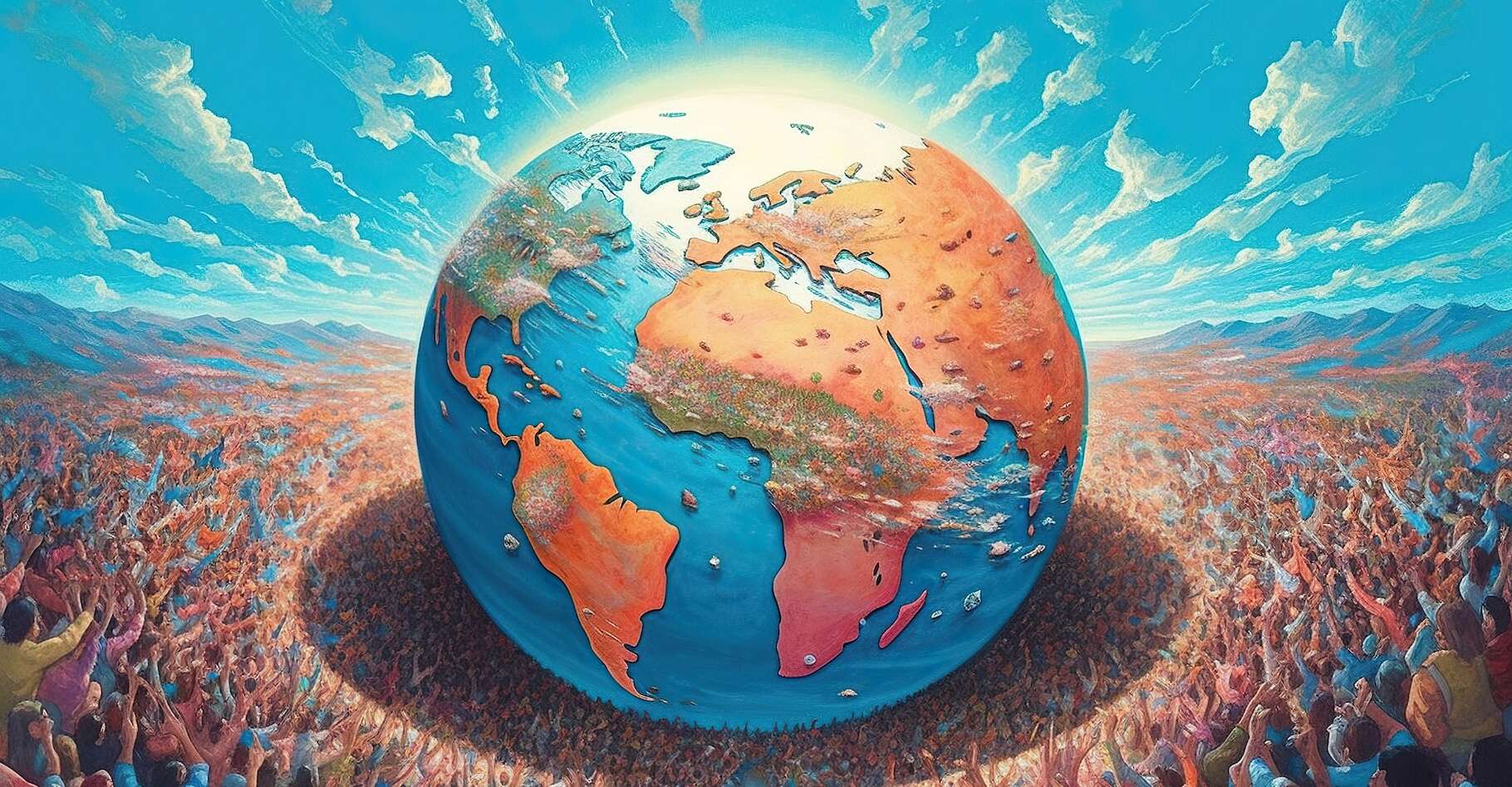 Si le monde était une personne, voici à quoi ressemblerait sa journée