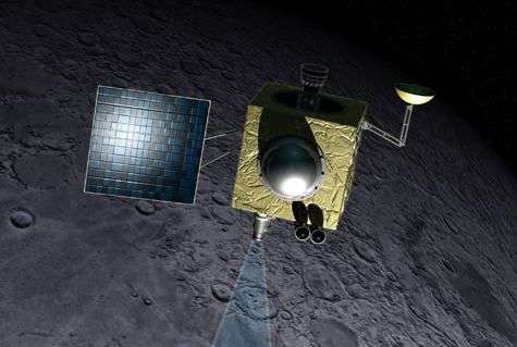 La sonde lunaire indienne Chandrayaan-1. Crédit ISRO