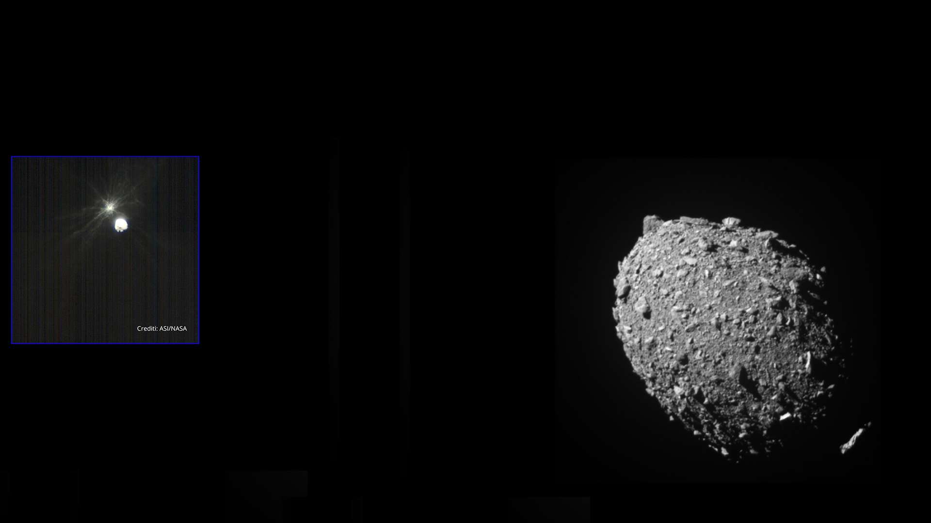 Photo of Vea cómo reacciona el asteroide al chocar con la nave espacial Dart