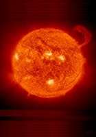 Le Soleil vu par le satellite SOHOCrédit : SOHO/ESA/NASA