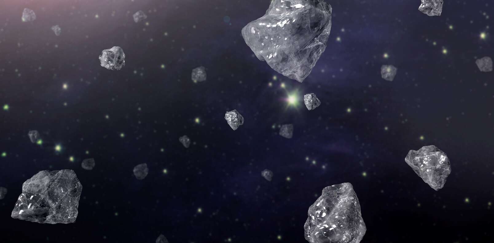 To są nanodiamenty zaobserwowane przez Jamesa Webba we wczesnym wszechświecie