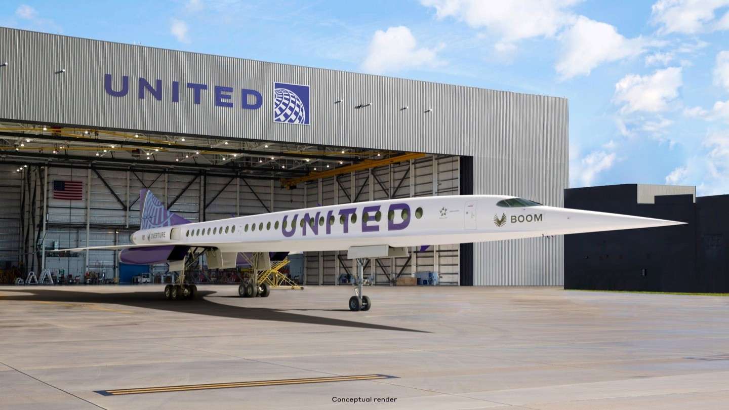 United Airlines promet le retour d'un avion supersonique pour des vols commerciaux en 2029