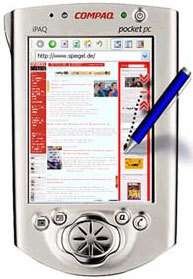 Comment exploiter de grandes quantités d'information sur un petit écran ? Pocket PC et technologie Collapse-to-zoomCrédits : Patrick Baudisch