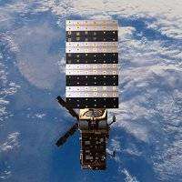 En bref : Le lancement de MetOp est programmé pour le mardi 17 octobre Vue d'artiste de MetOp en orbite