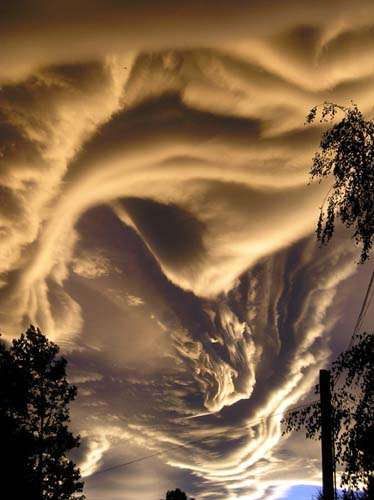 Un asperatus en Nouvelle-Zélande (Ile du Sud). Source : Cloud Appreciation Society / Tanis Danielson